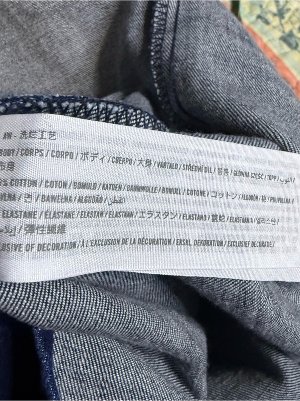 Abercrombie & Fitch Sleeveless Denim Midi Dress in Light DarBlue with Front Slit - Picture 13 of 13